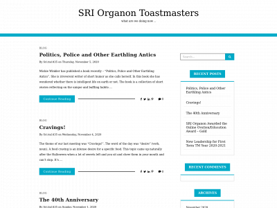 sriorganon.org snapshot