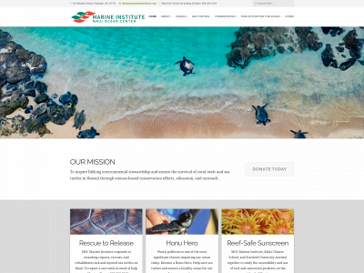 mocmarineinstitute.org snapshot