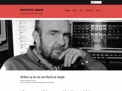 martindejonghe.be snapshot