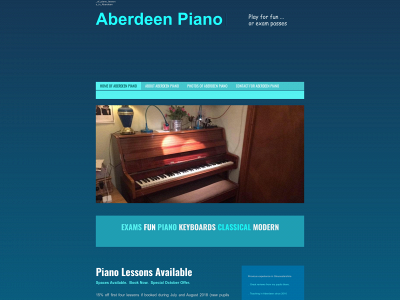 aberdeenpiano.co.uk snapshot