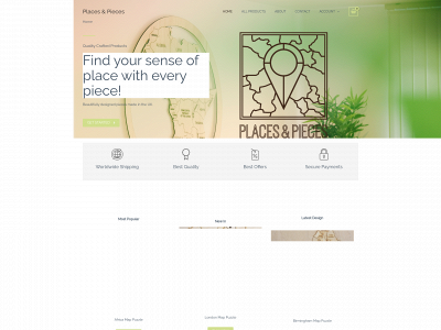 placesnpieces.com snapshot