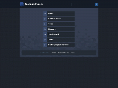 teenpundit.com snapshot