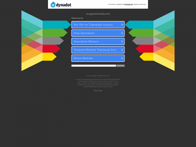 recgearrentals.com snapshot