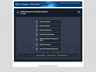nationalsparcchampionsleague.com snapshot