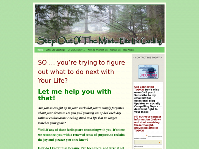 stepoutofthemist.com snapshot