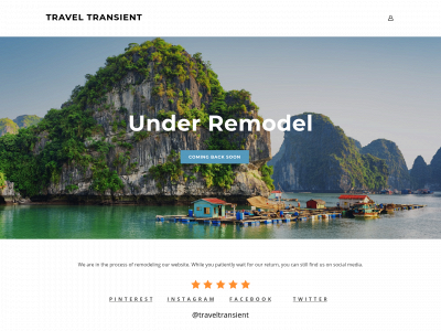 traveltransient.com snapshot