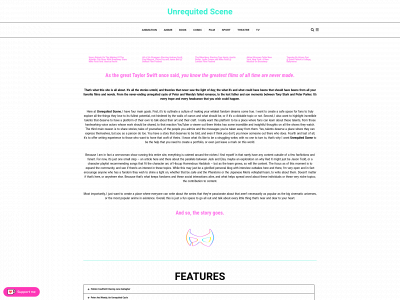 unrequitedscene.com snapshot