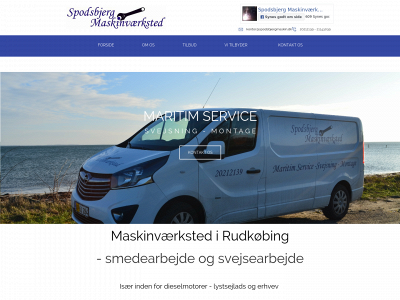 spodsbjergmaskin.dk snapshot