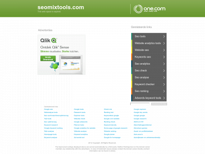 seomixtools.com snapshot