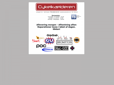 cykelkaelderen.dk snapshot