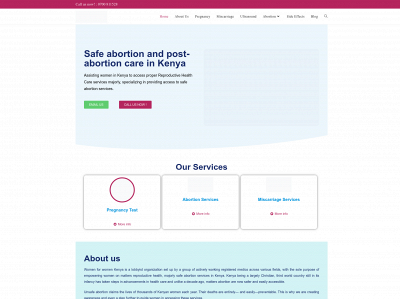 womenforwomenkenya.com snapshot