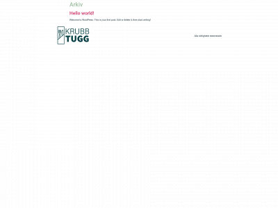 krubbtugg.se snapshot