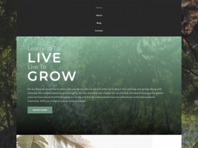 learning2live2grow.com snapshot