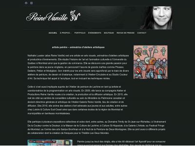 reinevanille.com snapshot