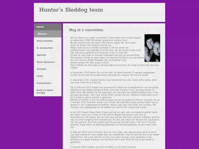 hunterssleddogteam.nl snapshot