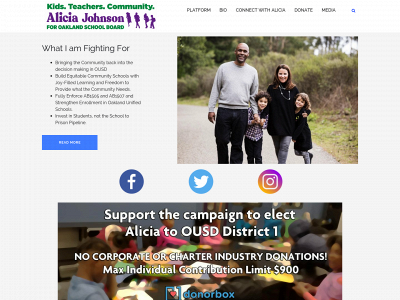 aliciajohnsonforourchildren.org snapshot