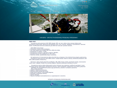 bergdiving.com snapshot