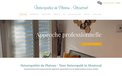 www.naturopathieduplateau.com snapshot