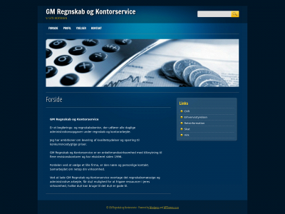 gm-regnskabsservice.dk snapshot