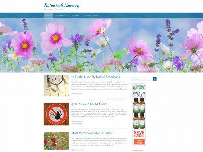 botanicalsnursery.com snapshot