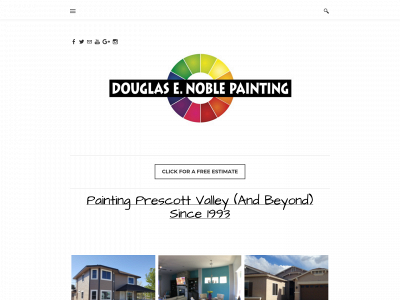 douglasenoblepainting.com snapshot
