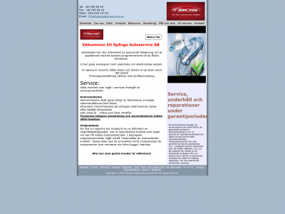 spangaautoservice.se snapshot