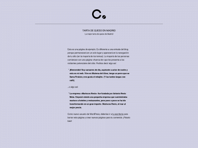 tartadequesomadrid.com snapshot