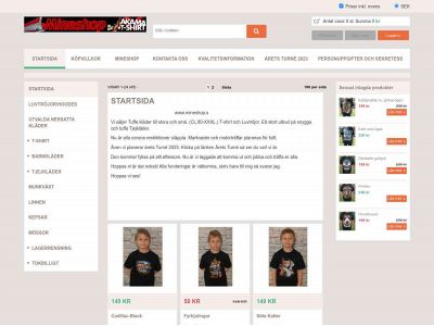 mineshop.se snapshot
