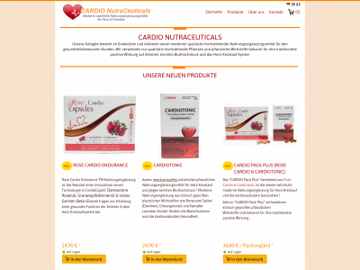 cardio-nutraceuticals.com snapshot
