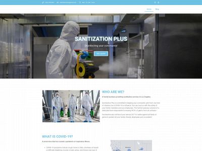 sanitizationplus.com snapshot