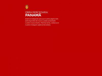 mercedariospanama.org snapshot