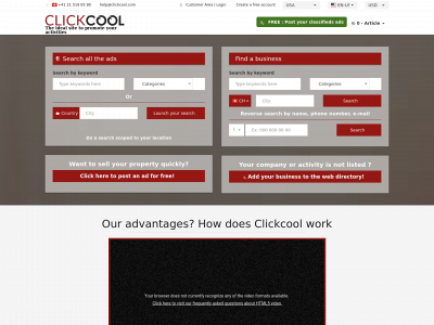 www.clickcool.com snapshot