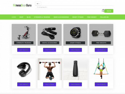 fitnessgearguru.com snapshot