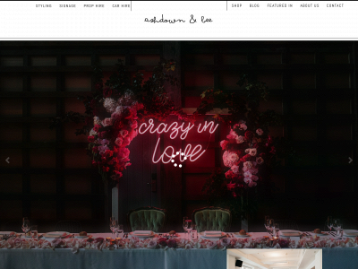 ashdownandbee.com snapshot