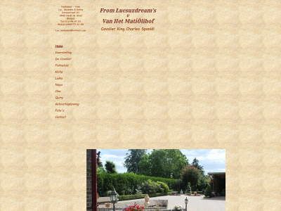 fromlucsuzdreams.be snapshot