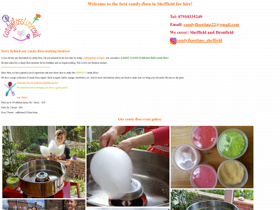 candyflosstime.co.uk snapshot