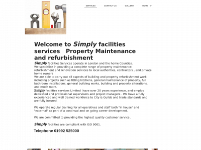 simplyfs.co.uk snapshot