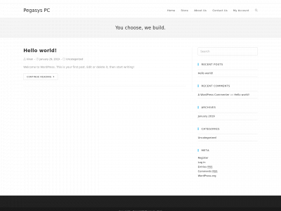 pegasyspc.com snapshot
