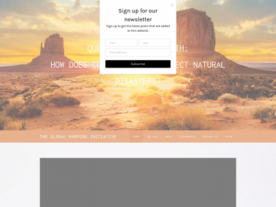 theglobalwarminginitiative.weebly.com snapshot
