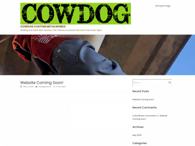cowdogcustom.com snapshot
