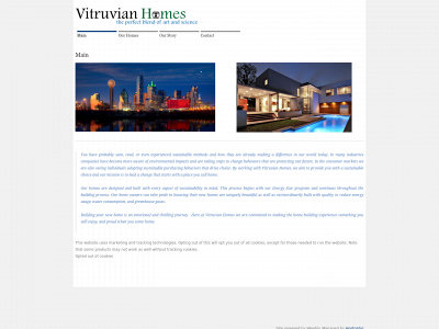 vitruvianhome.com snapshot
