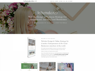 kyliemalcolm.com snapshot
