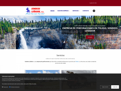 www.pozosysondeosdeagua.es snapshot