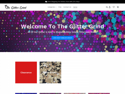 theglittergrind.com snapshot