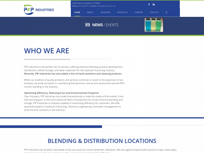pfpindustries.com snapshot