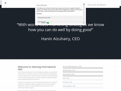 advisinginternational.com snapshot