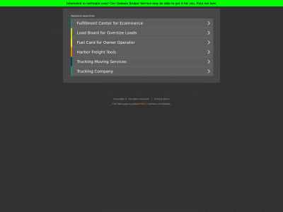 nefreight.com snapshot