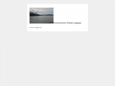 emptyluggage.com snapshot