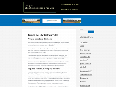 livgolf.es snapshot
