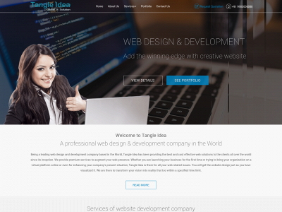 www.tangleidea.com snapshot